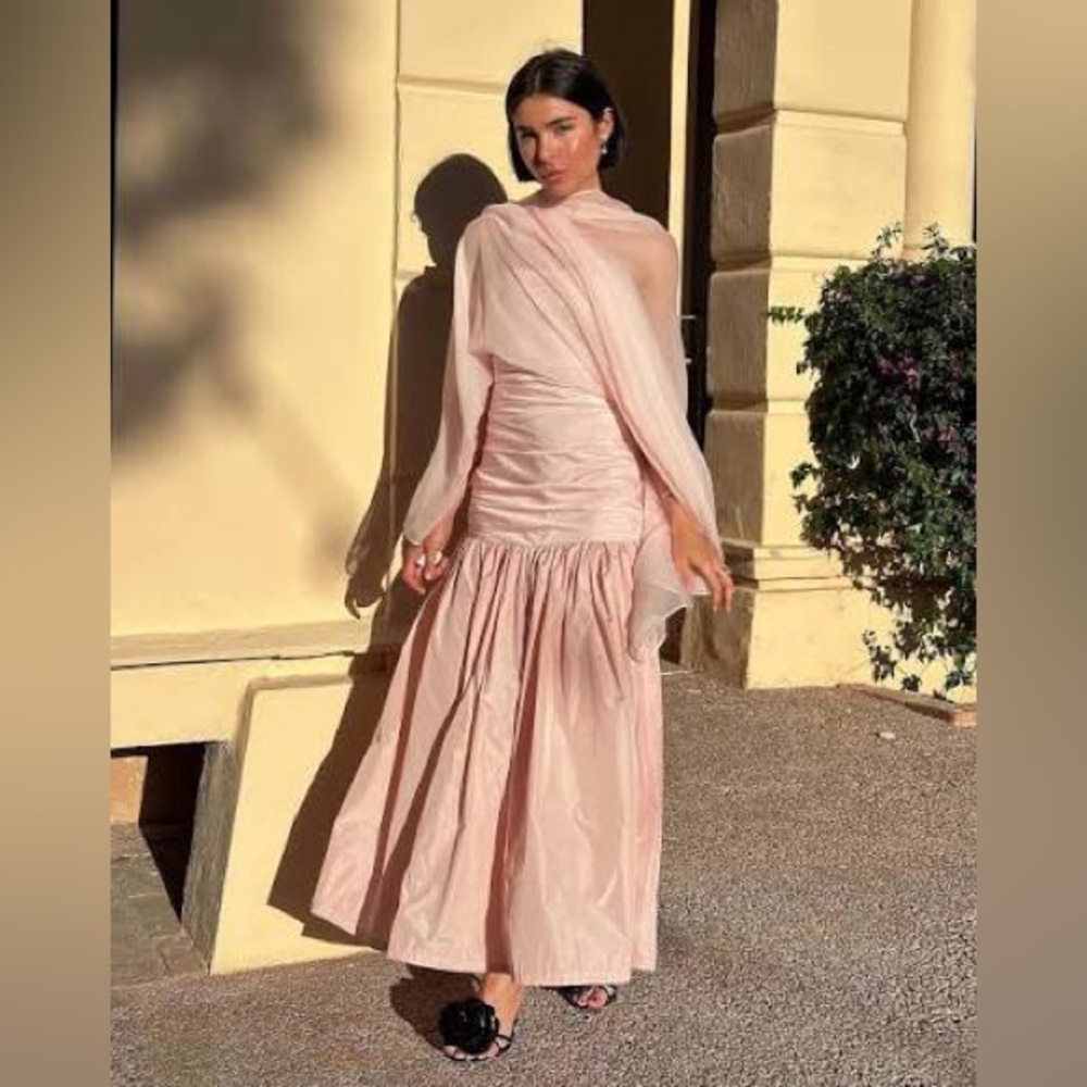 Koahari Spain Peony Drop Waist Dress
